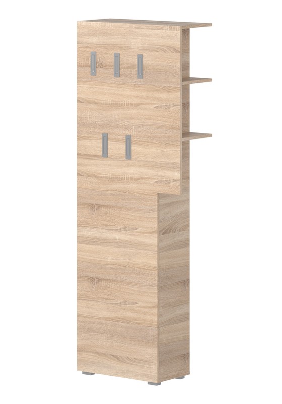 Tyriq 74.8'' Wide Hall Tree with Bench and Shoe Storage
