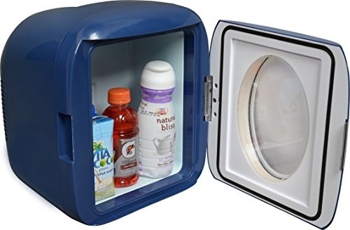 Uber Appliance UB-XL1-BLUE Mini Fridge, 9L, Navy Blue