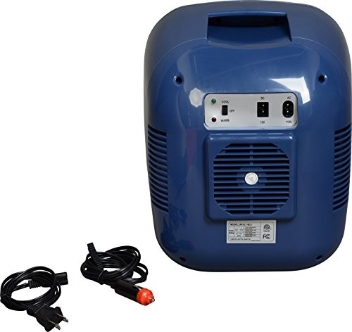 Uber Appliance UB-XL1-BLUE Mini Fridge, 9L, Navy Blue