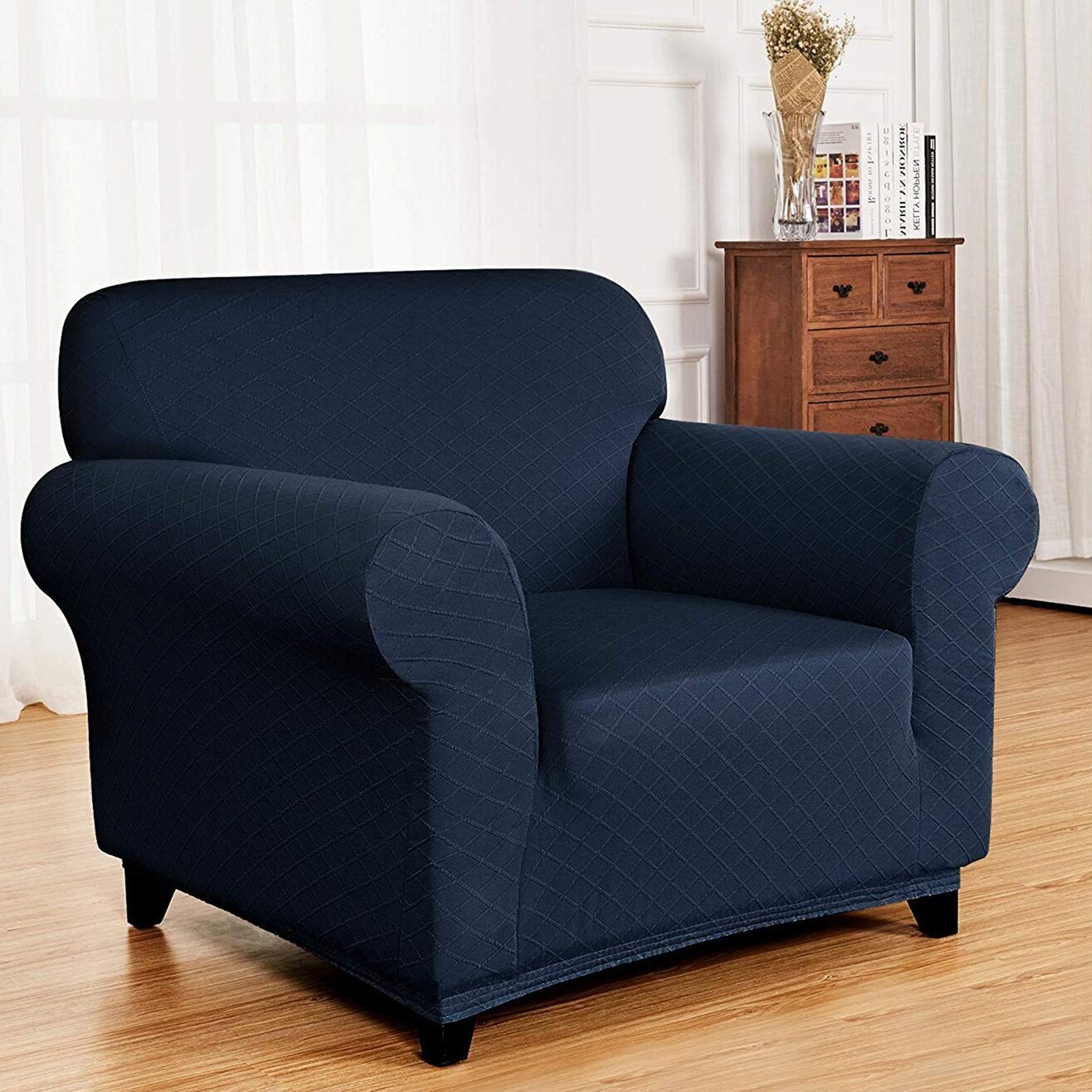 Universal Fit Club Chair Slipcover 