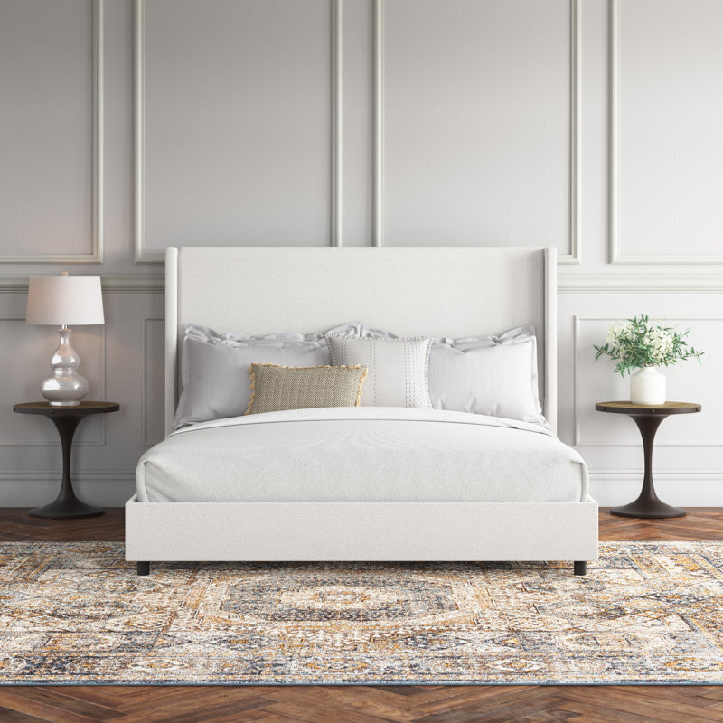 Upholstered Low Profile Bed