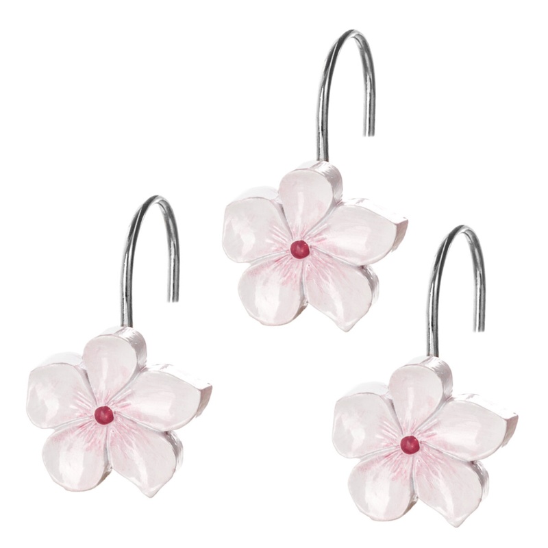 Vanda Decorative Shower Curtain Hooks