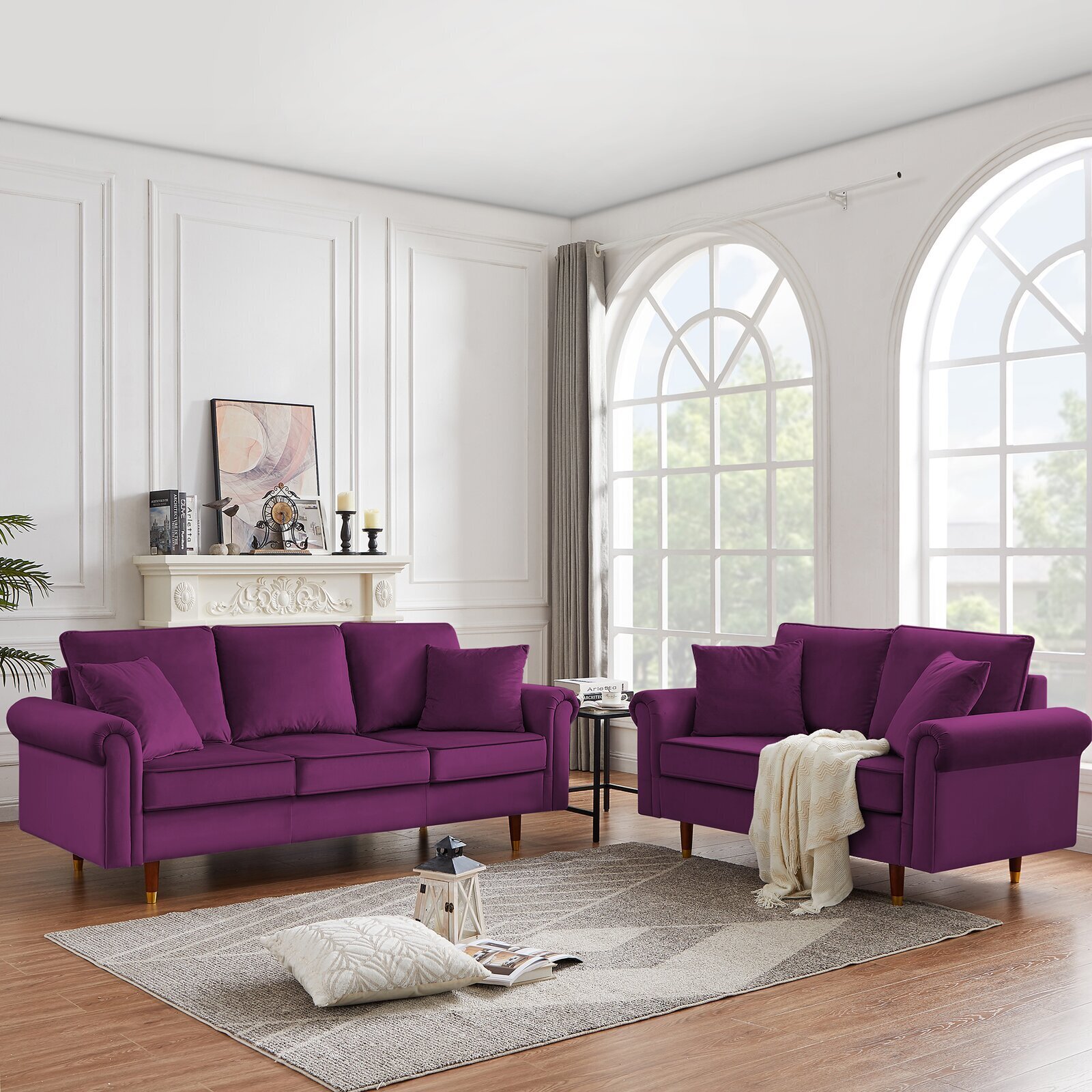 cijfer formaat slecht Purple Living Room Set - Ideas on Foter