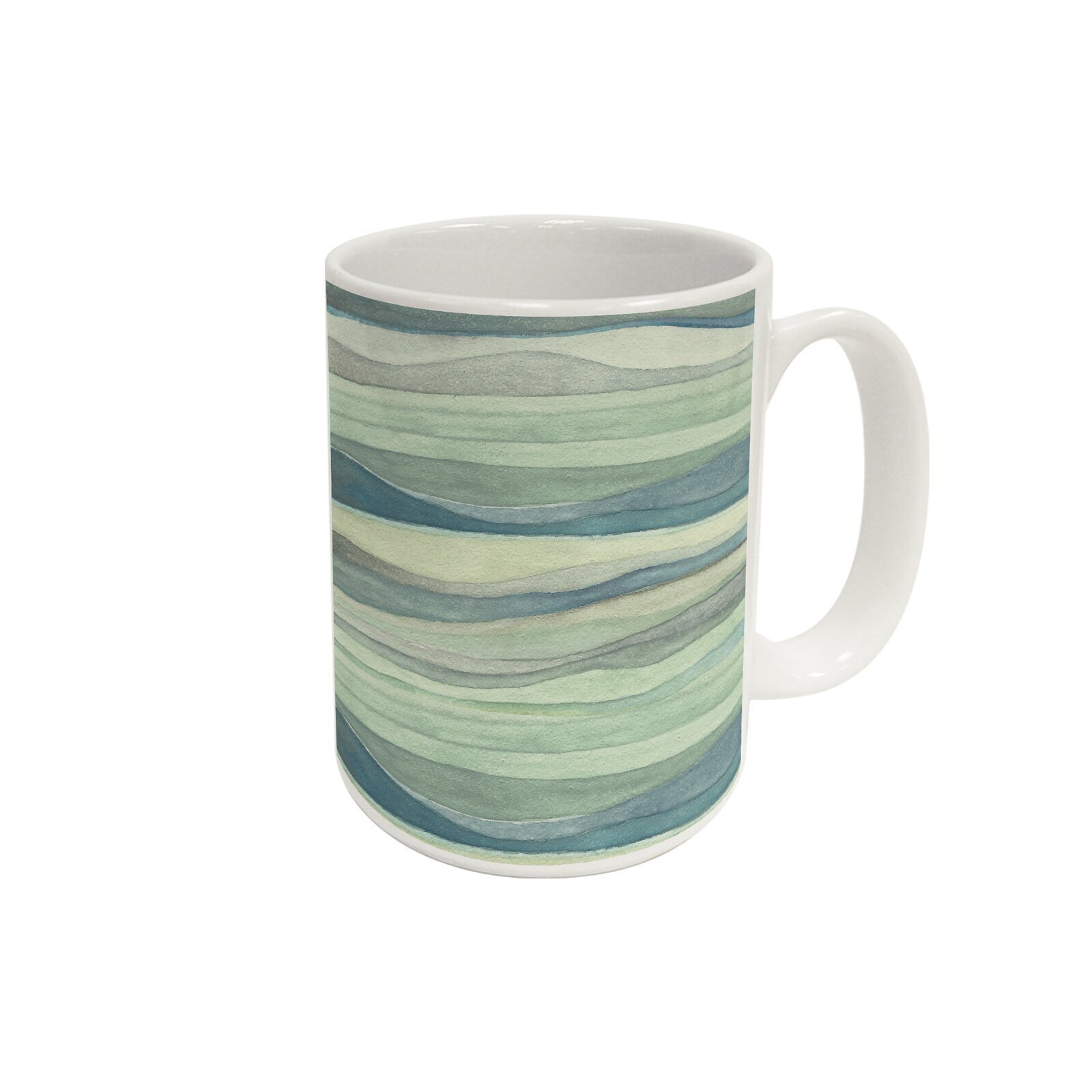 Vibrant Sedona Stripe Coffee Mugs