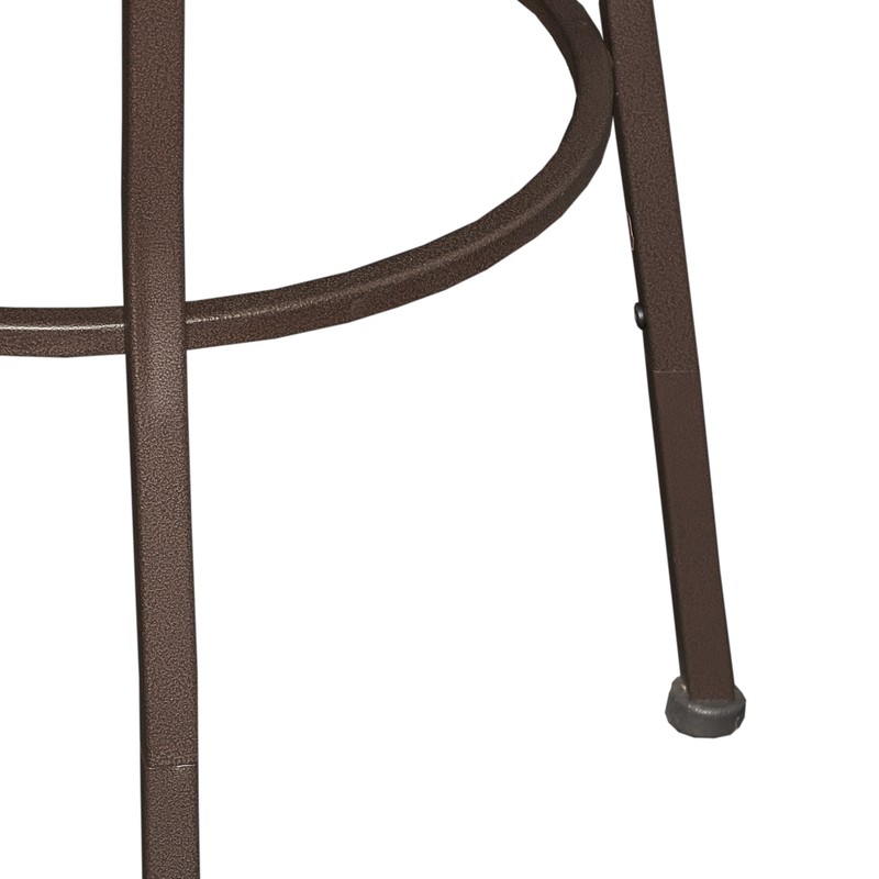 Vinciguerra Adjustable Height Swivel Bar Stool