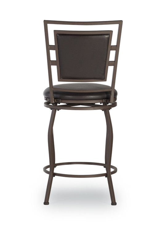 Vinciguerra Adjustable Height Swivel Bar Stool