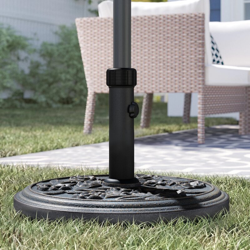 Vintage Inspired Resin Free Patio Umbrella Stand