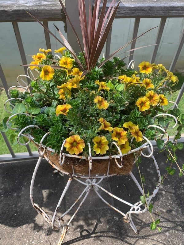 vintage wrought iron plant stand vintage wrought iron plant stand