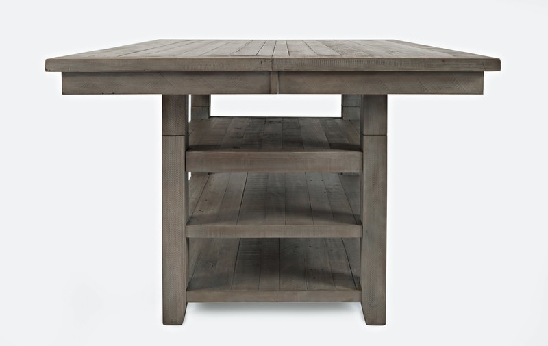 Viviana Extendable Pine Solid Wood Pedestal Dining Table
