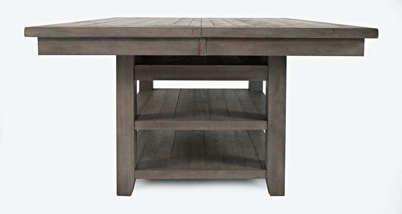 Viviana Extendable Pine Solid Wood Pedestal Dining Table