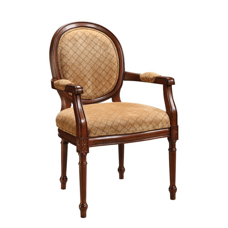 Warm and Welcoming Victorian Parlor Chair 