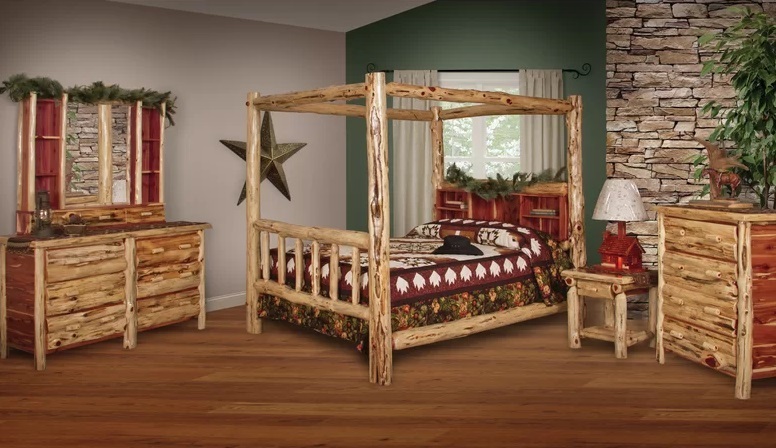 Warm Cedar Bedroom Set