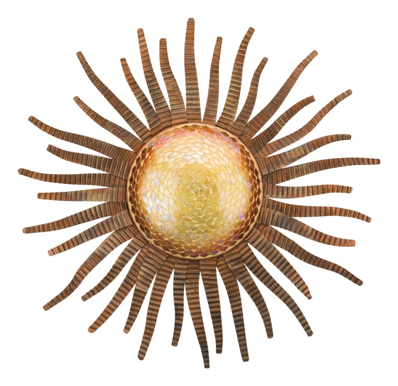 Wavy Sun Wall Décor