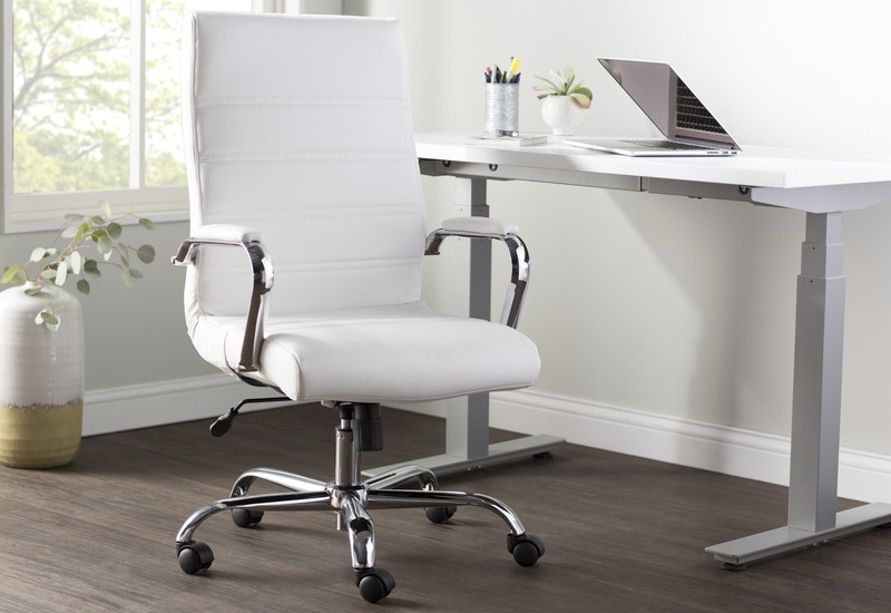 Wayfair Basics High Back Swivel with Wheels Ergonomic Executive Chair