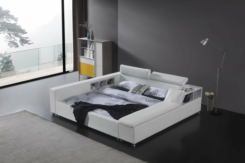 Waylen Upholstered Low Profile Storage Platform Bed