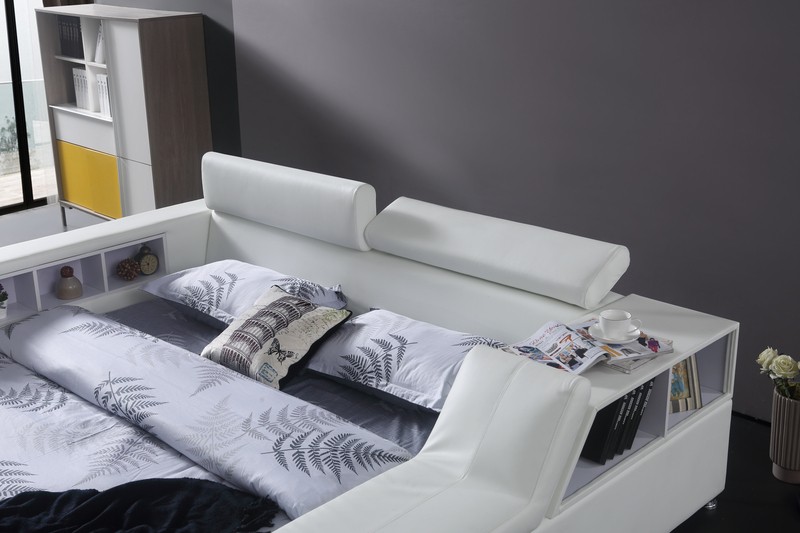 Waylen Upholstered Low Profile Storage Platform Bed