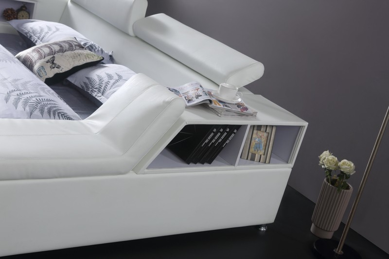 Waylen Upholstered Low Profile Storage Platform Bed