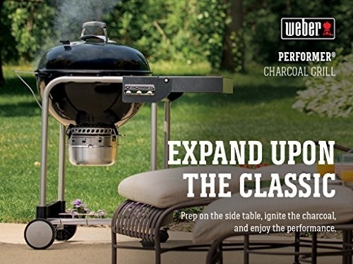 Weber Performer Charcoal Grill, 22-Inch, Black