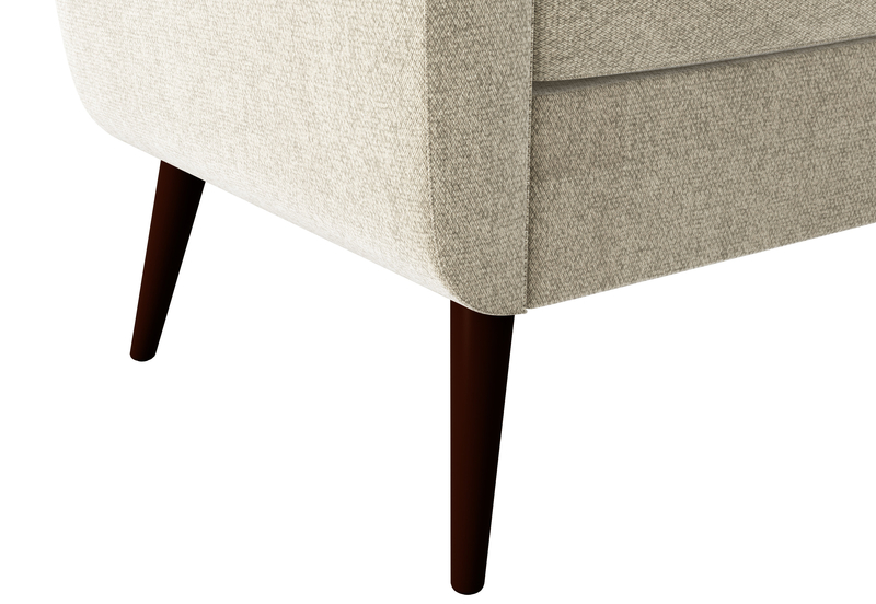 Wesson 28'' Wide Tufted Armchair and Ottoman