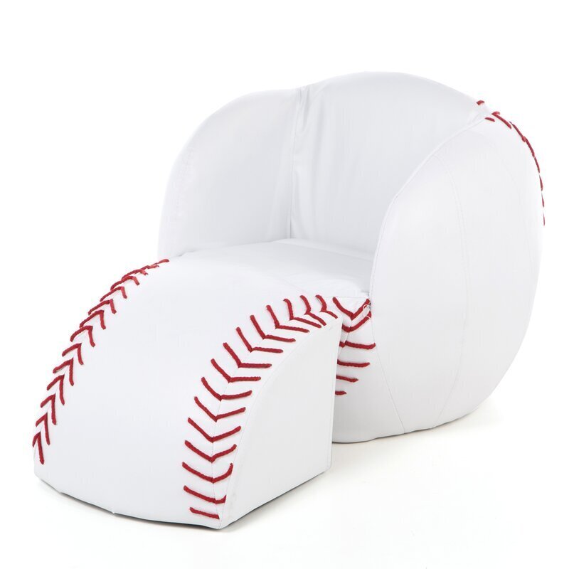 White Baseball Chair