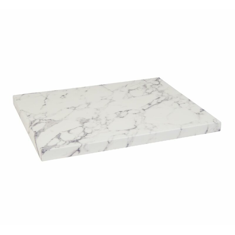 White Faux Granite Dining Room Table Tops
