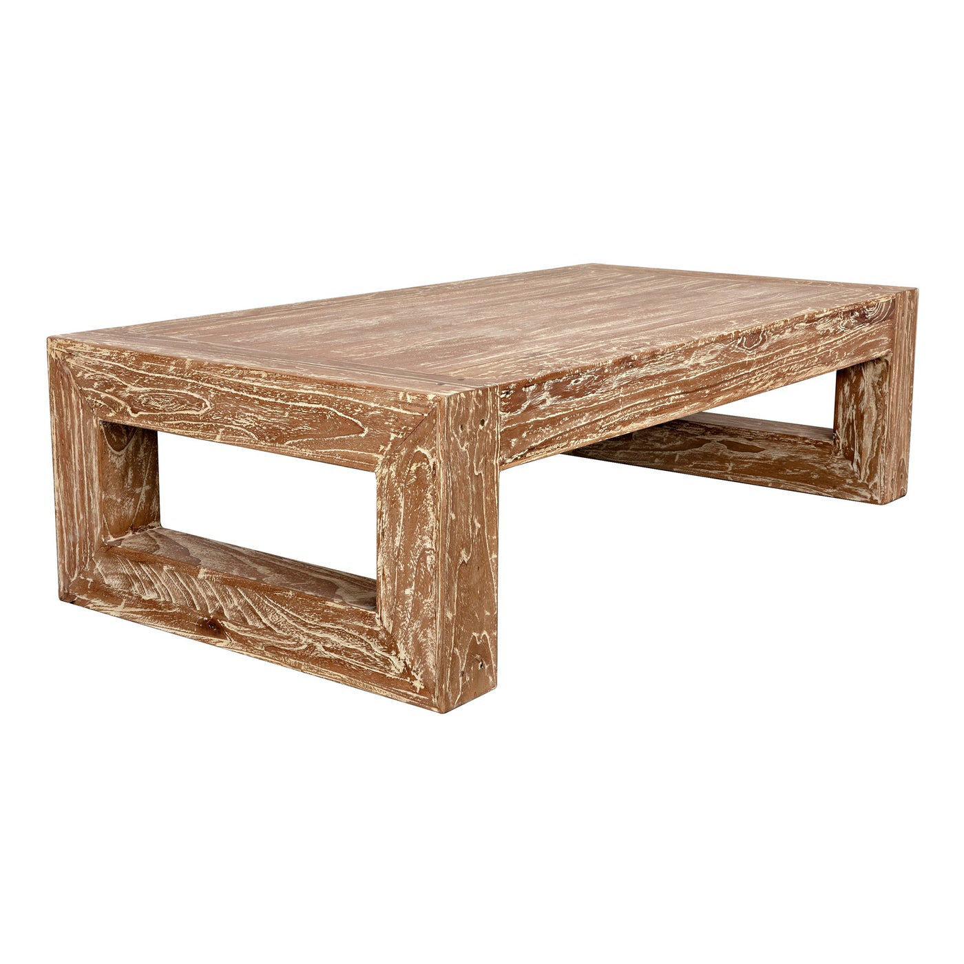 White Washed Cedar Coffee Table