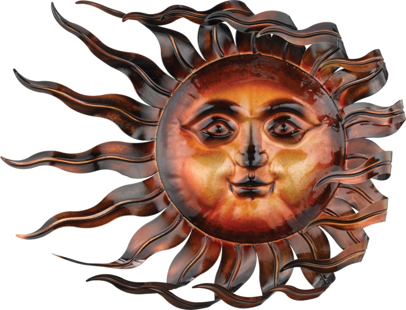 Windswept Sun Wall Décor