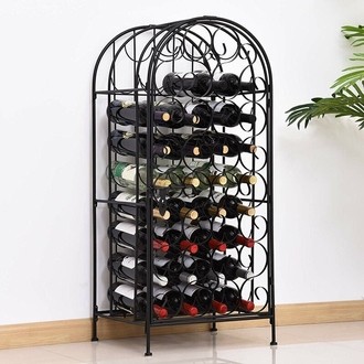 Corner Wine Glass Rack - Foter