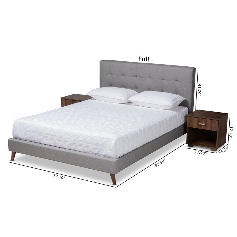 Winterbourne Platform 3 Piece Bedroom Set