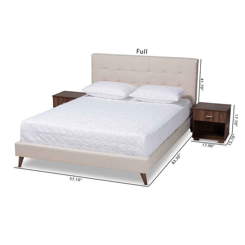 Winterbourne Platform 3 Piece Bedroom Set