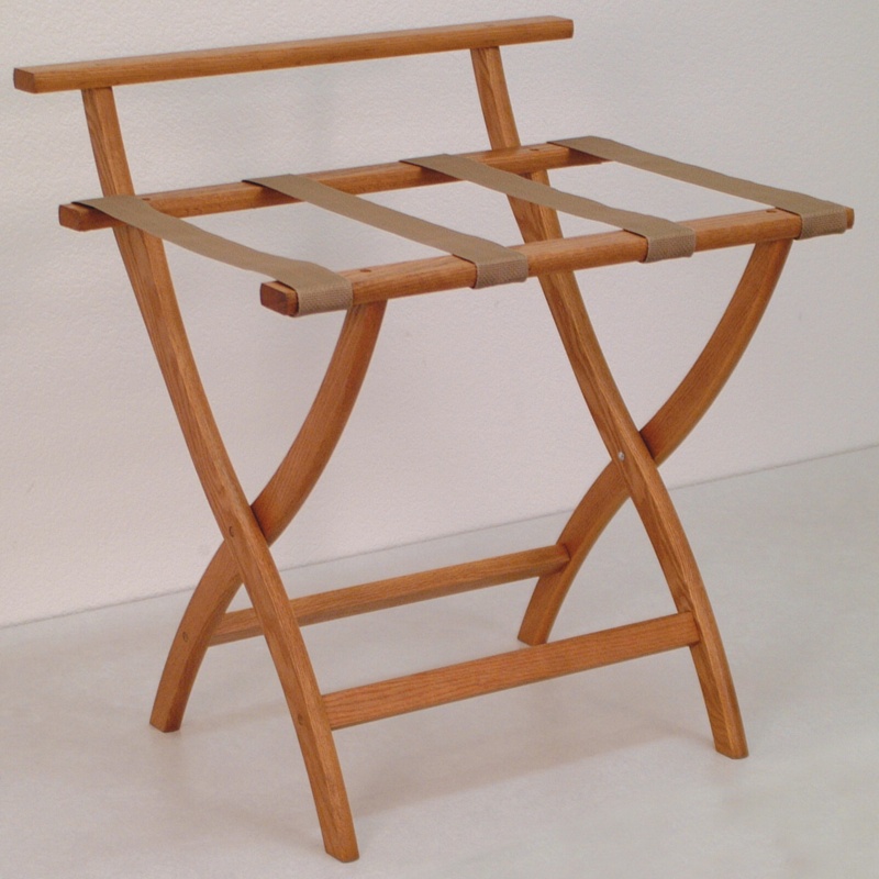 Wood Luggage Rack