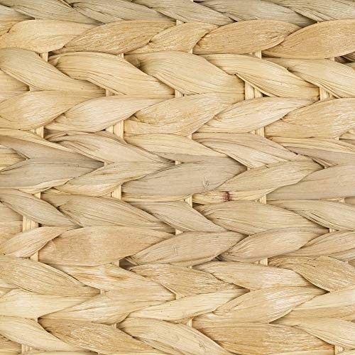 Woven Seagrass Small Drum Lamp Shade 10" Top x 12" Bottom x 8.25" Slant x 8" High (Spider) Replacement with Harp and Finial - Brentwood