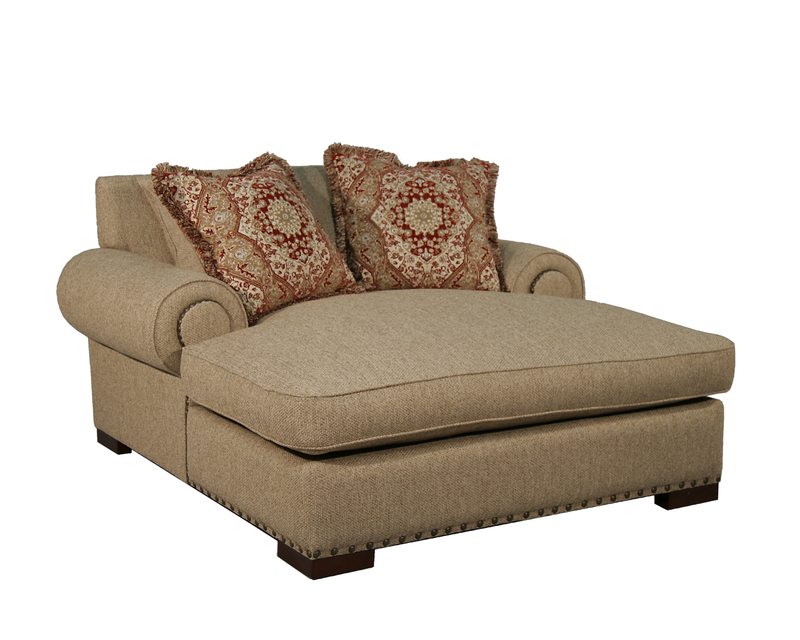 Zia Round Arms Chaise Lounge