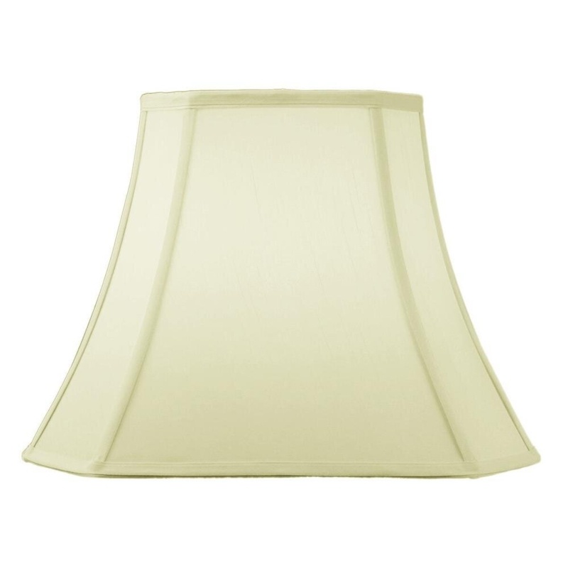 12'' H x 16'' W Silk/Shantung Bell Lamp Shade ( Screw On )