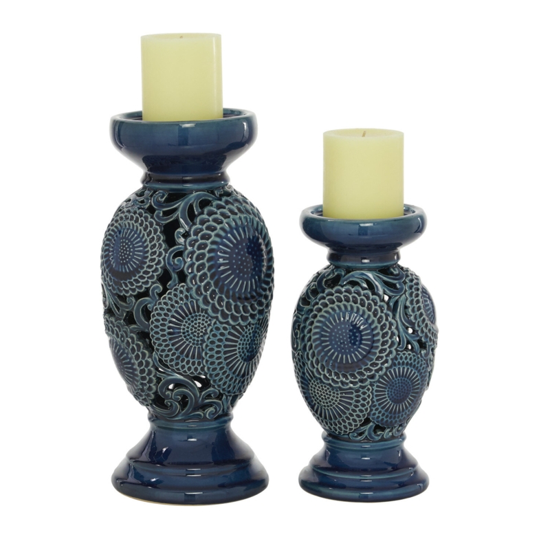 Ceramic Vase-Inspired Candle Holders