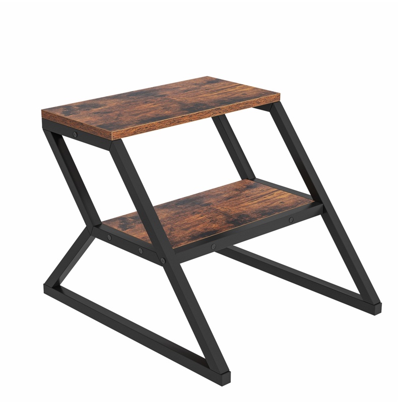 15.74" 2 - Step Steel Ladders Step Stool