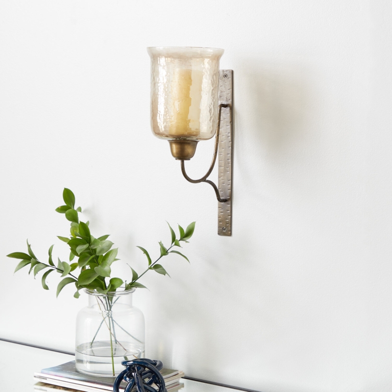 Vintage-Inspired Wall Sconce Candle Holder