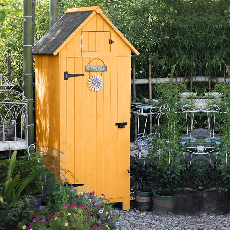 Compact Garden Tool Storage Shed