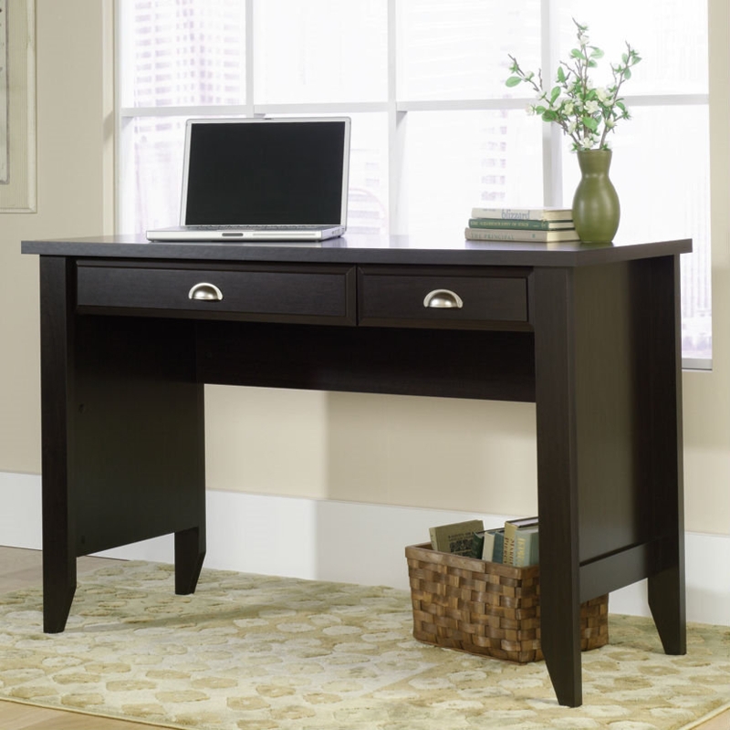 Small Desk With Drawers - Foter  Desks for small spaces, Space saving desk,  Small desk