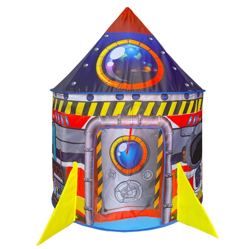 Rocket Tent Playhouse for Kids