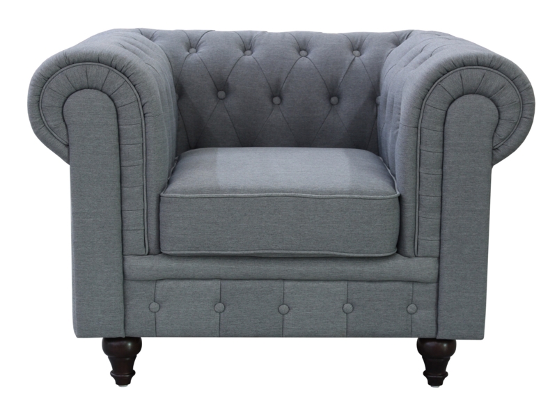 High-Density Foam Upholstered Armchair