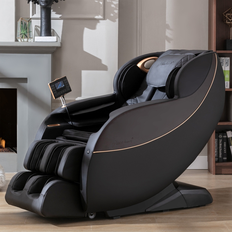 3D Massage Recliner with Heat and Foot Rollers