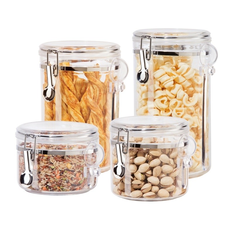 4 Piece Kitchen Canister Set