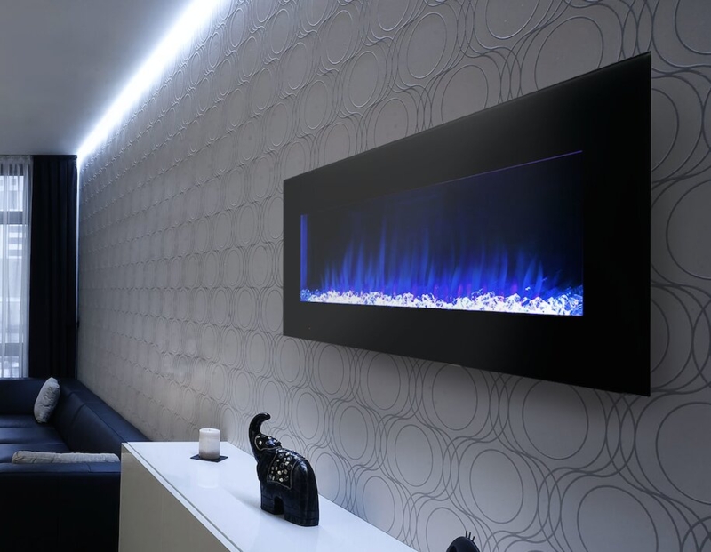 Streamlined Wall Mounted Electric Fireplace