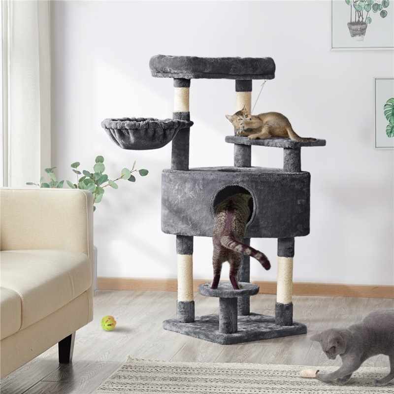 Multilevel Cat Tree with Condo and Platforms