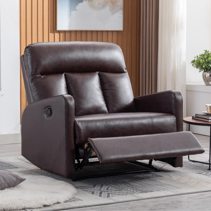 Cozy Rustic Recliner Chair for Two