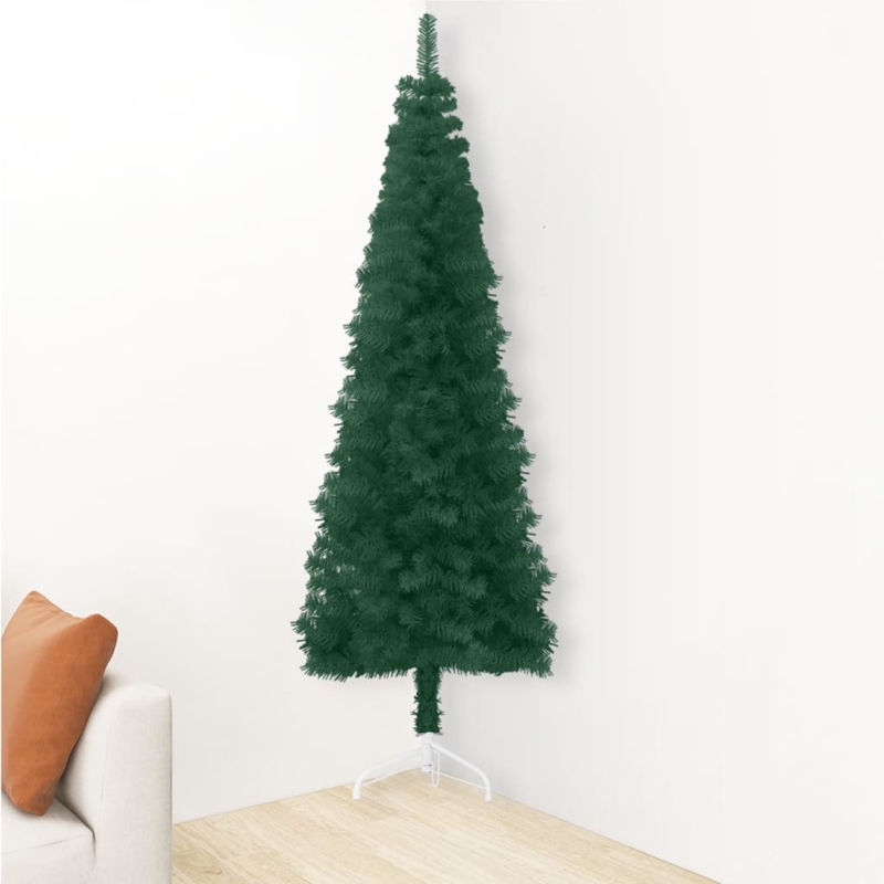 Artificial Half Christmas Tree with Flocked Snow