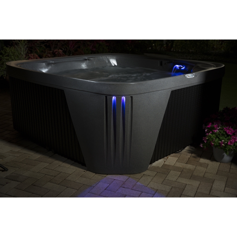 6-Person Hydrotherapy Hot Tub with Lounger