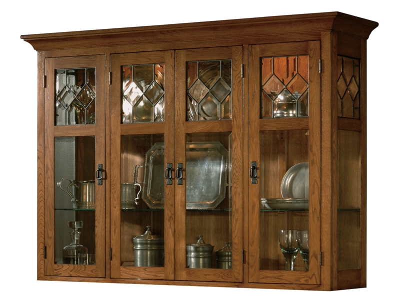 Contemporary Wood China Cabinet