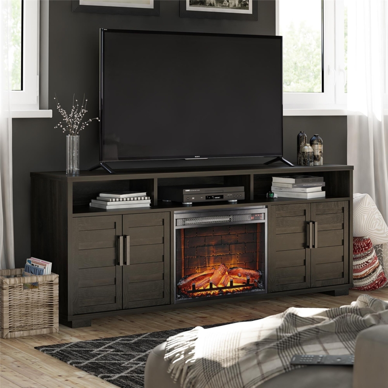 Electric Fireplace Console TV Stand